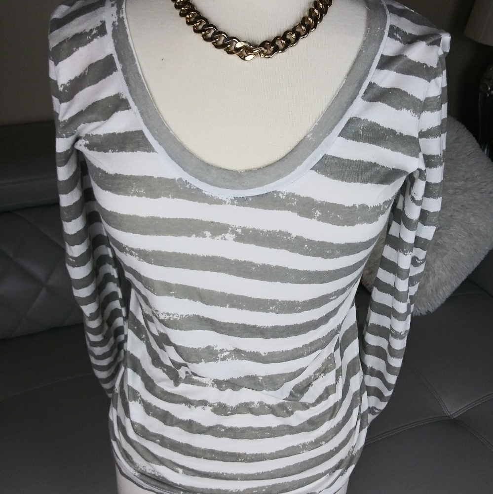 DKNY TOP LONG SLEEVES 80% COTTON